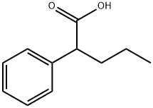 2-苯基戊酸 结构式
