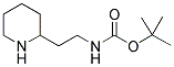 2-(BOC-2-AMINOETHYL)PIPERIDINE 结构式