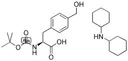 BOC-4-HYDROXYMETHYL-L-PHENYLALANINE DCHA 结构式