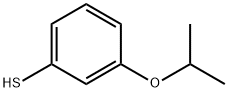 3-异丙氧基硫代苯酚 结构式