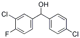 3,4'-DICHLORO-4-FLUOROBENZHYDROL 结构式