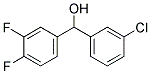 3-CHLORO-3',4'-DIFLUOROBENZHYDROL 结构式