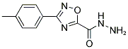 3-P-TOLYL-[1,2,4]OXADIAZOLE-5-CARBOXYLIC ACID HYDRAZIDE 结构式