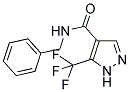 N-BENZYL-5-(TRIFLUOROMETHYL)-1H-PYRAZOLE-4-CARBOXAMIDE 结构式