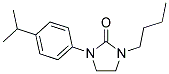 1-BUTYL-3-(4-ISOPROPYLPHENYL)IMIDAZOLIDIN-2-ONE 结构式