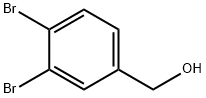 (3,4-二溴苯基)甲醇 结构式