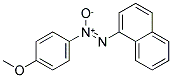 1-(4-METHOXYPHENYL)-2-(1-NAPHTHYL)DIAZENE 1-OXIDE 结构式