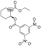 (1S,2S)-TRANS-2-(3',5'-DINITRO-BENZOYLOXY) CYCLOHEXANE CARBOXYLIC ACID ETHYL ESTER 结构式