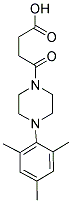 4-(4-MESITYLPIPERAZIN-1-YL)-4-OXOBUTANOIC ACID 结构式