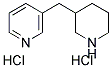 3-哌啶-3-甲基吡啶氟安定 结构式