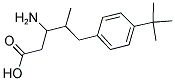 3-AMINO-4-(4-TERT-BUTYL-BENZYL)-PENTANOIC ACID 结构式