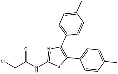 2-Chloro-N-(4,5-di-p-tolylthiazol-2-yl)acetamide