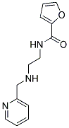 FURAN-2-CARBOXYLIC ACID (2-[(PYRIDIN-2-YLMETHYL)-AMINO]-ETHYL)-AMIDE 结构式