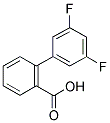 2-BIPHENYL-3',5'-DIFLUORO-CARBOXYLIC ACID 结构式