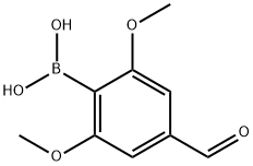 2,6-DIMETHOXY-4-FORMYLBENZENEBORONIC ACID 结构式