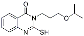 3-(3-ISOPROPOXYPROPYL)-2-MERCAPTOQUINAZOLIN-4(3H)-ONE 结构式