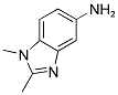 1,2-DIMETHYL-1 H-BENZOIMIDAZOL-5-YLAMINE 结构式