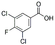 3,5-DICHLORO-4-FLUOROBENZOIC ACID 结构式