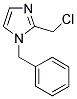 1-BENZYL-2-(CHLOROMETHYL)-1H-IMIDAZOLE 结构式