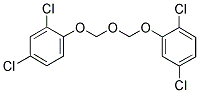 1,4-DICHLORO-2-{[(2,4-DICHLOROPHENOXY)METHOXY]METHOXY}BENZENE 结构式