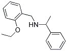 N-(2-ETHOXYBENZYL)-1-PHENYLETHANAMINE 结构式