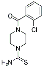 4-(2-CHLOROBENZOYL)PIPERAZINE-1-CARBOTHIOAMIDE 结构式