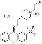 CIS-(Z)-FLUPENTIXOL BROMIDE, DIHYDROCHLORIDE 结构式