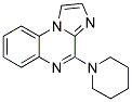 4-PIPERIDIN-1-YLIMIDAZO[1,2-A]QUINOXALINE 结构式