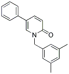 1-(3,5-DIMETHYLBENZYL)-5-PHENYLPYRIDIN-2(1H)-ONE 结构式