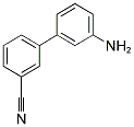 3'-AMINO[1,1'-BIPHENYL]-3-CARBONITRILE 结构式