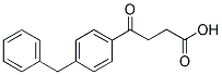 4-(4-BENZYL-PHENYL)-4-OXO-BUTYRIC ACID 结构式