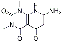 7-AMINO-1,3-DIMETHYL-1H,8H-PYRIDO[2,3-D]PYRIMIDINE-2,4,5-TRIONE 结构式