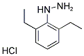 1-(2,6-DIETHYLPHENYL)HYDRAZINE HYDROCHLORIDE 结构式