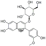 PEONIDIN 3-O-BETA-GLUCOSIDE 结构式