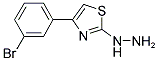 [4-(3-BROMO-PHENYL)-THIAZOL-2-YL]-HYDRAZINE 结构式
