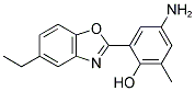 4-AMINO-2-(5-ETHYL-BENZOOXAZOL-2-YL)-6-METHYL-PHENOL 结构式