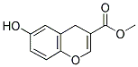 6-Hydroxy-4H-chromene-3-carboxylic acid methyl ester 结构式