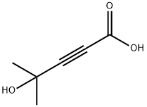 4-羟基-4-甲基戊-2-炔酸 结构式