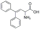 2-AMINO-4,4-DIPHENYL-BUT-3-ENOIC ACID 结构式