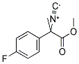 2-ISOCYANO-2-(4-FLUOROPHENYL)-PROPIONIC ACID METHYL ESTER 结构式