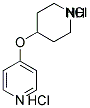 4-(哌啶-4-基氧)吡啶二盐酸盐 结构式