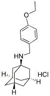 ADAMANTAN-1-YL-(4-ETHOXY-BENZYL)-AMINE HYDROCHLORIDE 结构式