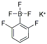 POTASSIUM 2,6-DIFLUOROPHENYLTRIFLUOROBORATE 结构式