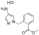 2-(4-AMINO-PYRAZOL-1-YLMETHYL)-BENZOIC ACID METHYL ESTER HYDROCHLORIDE 结构式