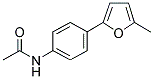 N-[4-(5-Methyl-furan-2-yl)-phenyl]-acetamide 结构式