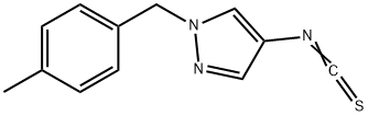 4-Isothiocyanato-1-(4-methyl-benzyl)-1H-pyrazole 结构式