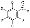 BENZALDEHYDE-ALPHA-13C,D6 结构式