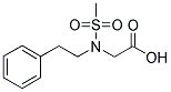 (METHANESULFONYL-PHENETHYL-AMINO)-ACETIC ACID 结构式