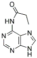 N-(9H-PURIN-6-YL)PROPANAMIDE 结构式