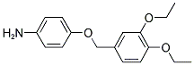 4-(3,4-DIETHOXY-BENZYLOXY)-PHENYLAMINE 结构式